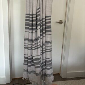 Grey & Black Scarf